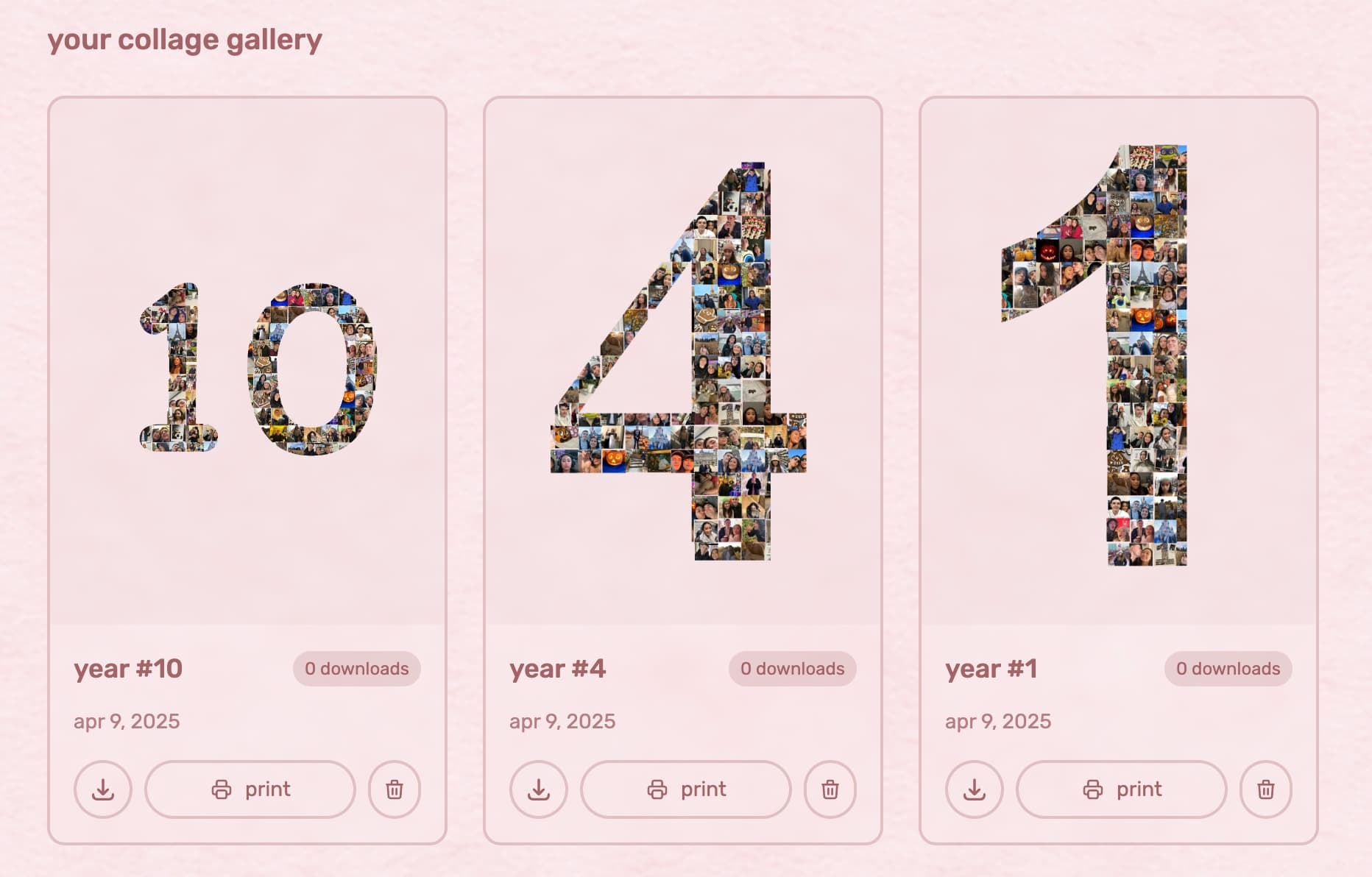 YearPix App Screenshot 5